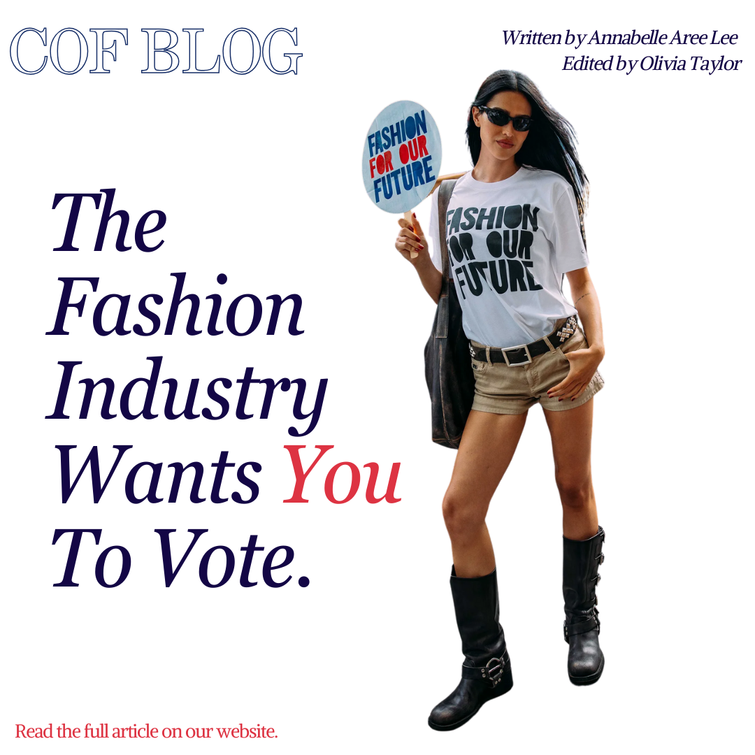 The Fashion Industry Wants You To Vote in the 2024 Presidential Election