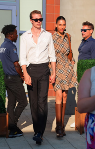 Lucky Blue and Nara Smith's outfits