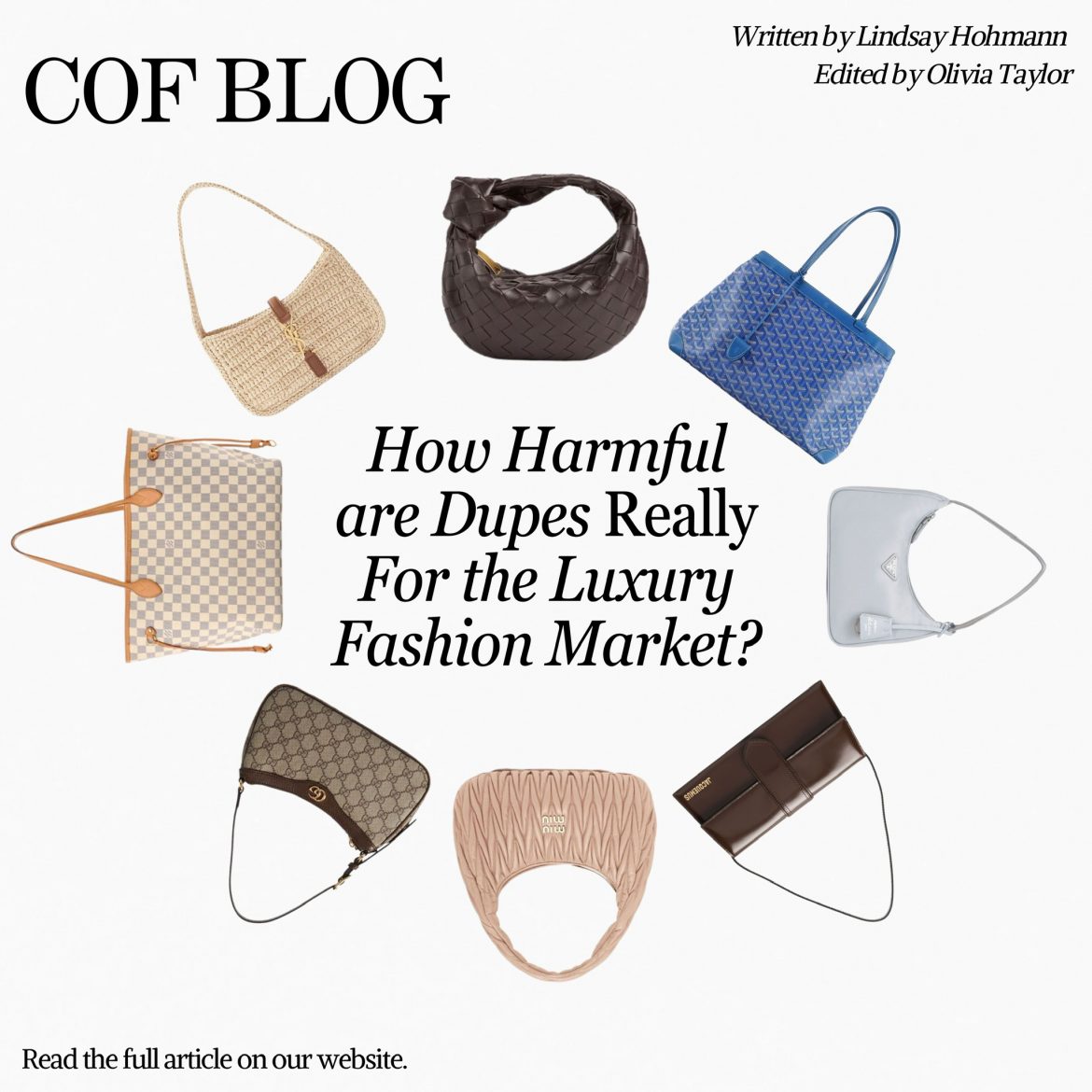 How Harmful Are Dupes to the Luxury Market?