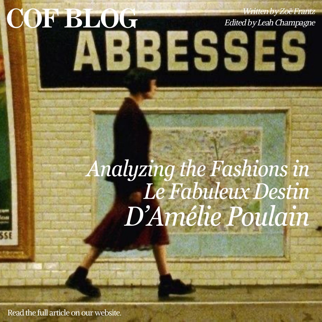 Analyzing the Fashions in La Fabueleux Amélie Poulain